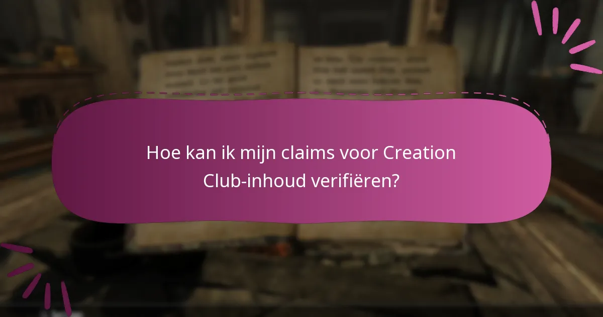 Welke inhoud is beschikbaar via de Creation Club?