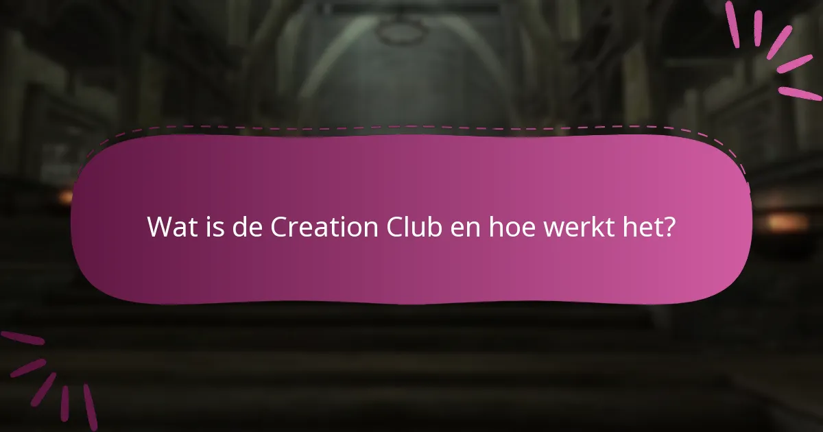 Welke promotionele evenementen zijn verbonden aan de Creation Club?
